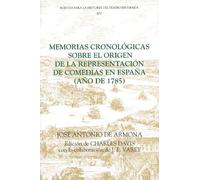 José Antonio de Memorias cronológicas sobre el origen de la represen (Tascabile)
