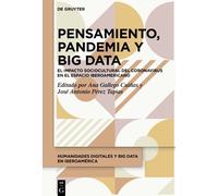 José Antonio Pérez Tapias Pensamiento, Pandemia y Big Data (Copertina rigida)