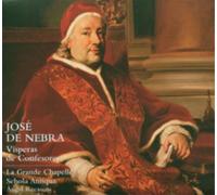 José de Nebra Jose De Nebra: Visperas De Confesores (CD) Album