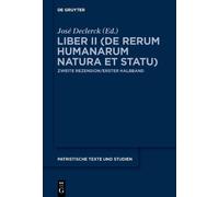 José Declerck Liber II (De rerum humanarum natura et statu) (Copertina rigida)