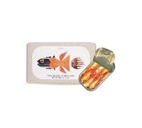 Jose Gourmet® | Sugarello in Salsa Brava - 90 Gr (Sgocciolato 65 Gr) | Pesce Sugarello in Salsa Brava in Lattina | Pesce in Lattina Metallo