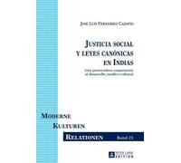 José Luis Fernández Ca Justicia social y leyes canónicas en I (Copertina rigida)
