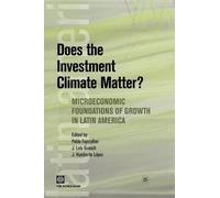 Jose Luis Guasch Does The Investment Climate Matter? (Tascabile)