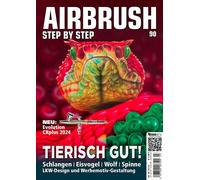 Jose Luis Parada Caballero Geza Airbrush Step by Step 90: Tierisch (Tascabile)