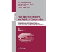 José M. Ferrández José Ramón Álvarez Félix Foundations on Natural a (Tascabile)