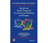 José-María Montero Jorge Spatial and Spatio-Temporal Geostat (Copertina rigida)