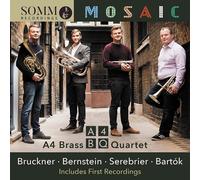 José Serebrier A4 Brass Quartet: Mosaic (CD) Album