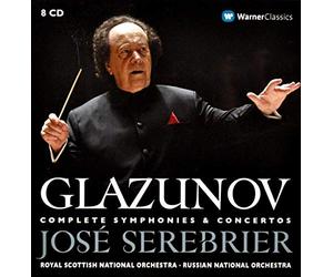 Jose Serebrier - Glazunov : Complete Symphonies & Concertos