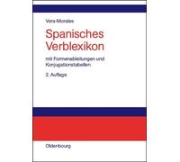 José Vera Morales Spanisches Verblexikon (Copertina rigida)