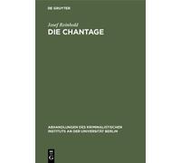 Josef Reinhold Die Chantage (Copertina rigida)