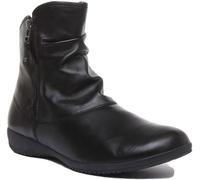 Josef Seibel 79724 VL971 410 Naly 24 Soft Zip Ankle Boot Bordo Donne EU 36-42