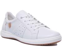 Josef Seibel Caren 01 Scarpe Casual Con Lacci Bianche Taglia UK 3 - 8
