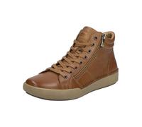 Josef Seibel Claire - Sneaker alte da donna 11, larghezza G (normale), plantare intercambiabile, marrone chiaro, 41 EU