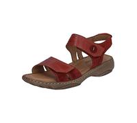 Josef Seibel Donna Sandali con Cinturino Debra 58, Signora Sandali,Larghezza G (Normale),Sandalo Estivo,Sandalo,Comodo,Rosso (Rot),38 EU / 5 UK
