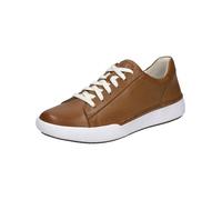 Josef Seibel Donna Sneaker Basse Claire 01, Signora Sneaker,Larghezza G (Normale),Soletta Removibile,Scarpe Allacciate,Marrone (Camel),41 EU / 7 UK