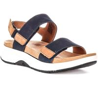 Josef Seibel Estelle Sandalo Donna Regolabile In Blu Navi E Marrone EU 36-42