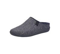 Josef Seibel Pantofole da uomo Vince.04, larghezza H (larga), plantare intercambiabile, Blu scuro, 41 EU Weit