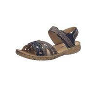 Josef Seibel Sandali classici da donna Ivy.08, larghezza G (normale), Indigo Kombi, 38 EU