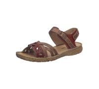 Josef Seibel Sandali classici da donna Ivy.08, larghezza G (normale), Rosso Kombi, 38 EU