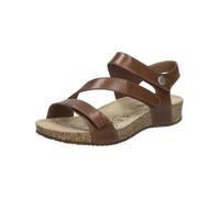 Josef Seibel Sandali da donna Tonga 25 con plateau, Marrone Cammello, 41