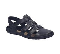 Josef Seibel Sandali in Pelle da Donna 75801 Caitlyn 01, Numero:39 EU, Colore:Nero