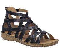 JOSEF SEIBEL Sandalo nero Donna JOSEF SEIBEL 38