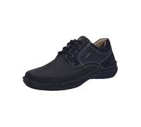 Josef Seibel Scarpe comode da uomo New Anvers 06, larghezza K (extra larga), plantare intercambiabile, Nero 71 100, 49 EU X-Larga