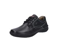 Josef Seibel Scarpe comode da uomo New Anvers 06, larghezza K (extra larga), plantare intercambiabile, Nero 49 100, 43 EU X-Larga