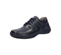 Josef Seibel Scarpe comode da uomo New Anvers 08, larghezza K (extra larga), plantare intercambiabile, Nero , 50 EU X-Larga