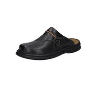 Josef Seibel Schuhfabrik Klaus 10999 26 611, Zoccoli Uomo, Nero (611 Schwarz/Cognac), 39 EU