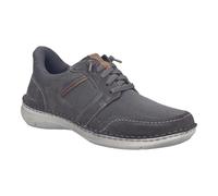 Josef Seibel Sneaker da uomo New Anvers.24, larghezza K (extra larga), plantare intercambiabile, Asphalt Kombi, 42 EU X-Weit