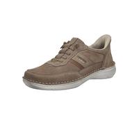 Josef Seibel Sneaker da uomo New Anvers.26, larghezza K (extra larga), plantare intercambiabile, Sand Kombi, 46 EU X-Weit