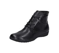 JOSEF SEIBEL Naly 09 Donna Pizzo Pelle Stivali Caviglia IN Nero Taglia UK 4 - 8