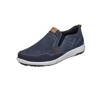 Josef Seibel Uomo Pantofole Enrico 04, Uomini Mocassini,Larghezza G (Normale),Soletta Removibile,Ingresso Aperto,Blu (Blau-Kombi),50 EU / 15 UK
