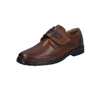 Josef Seibel Uomo Scarpe Basse in Chiusura a Strappo Alastair 02, Uomini Scarpe Basse,Larghezza K (Molto_Larga),Soletta Removibile,Marrone (Cognac-Kombi),44 EU / 9.5 UK