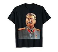 Josef Stalin Ritratto a colori Maglietta