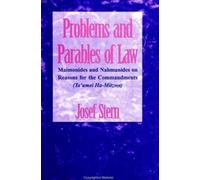 Josef Stern Problems and Parables of Law (Tascabile)