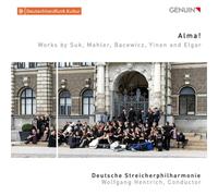 Josef Suk Alma Works By Suk, Mahler, Bacewicz, Yinon, Elgar (CD) Album