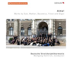 Josef Suk Alma Works By Suk, Mahler, Bacewicz, Yinon, Elgar (CD) Album