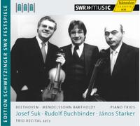 Josef Suk Josef Suk/Rudolf Buchbinder/Janos Starker: Trio Recital 1973 (CD)
