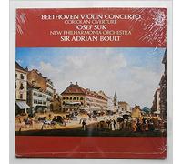 Josef Suk, Sir Adrian Boult, New Philharmonia Orchestra - Beethoven: Violin Concerto Coriolan Overture [LP]