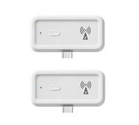 Joselin 2 Pezzi ZigBee Ripetitore di Segnale di Tipo C Amplificatore di Segnale Extender per Smart Life ZigBee Gateway Dispositivi per La Casa Intelligente Assistente