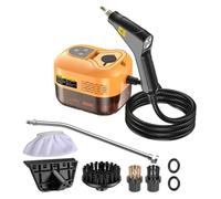 Joselin Pulitore A Portatile Ad Alta Efficienza con Sterilizzazione Avanzata per Casa, Auto, Cucina, Condizionatore D'Aria, Spina EU, Colore Arancione.