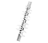 Joselin Set di Chiavi A A Corvo 8 Pz Set di Chiavi A Corvo per Attacco da 3/8" per Attacco da 3/8", Cricchetto e Chiave Dinamometrica, Fissaggi In Spazi Ristretti