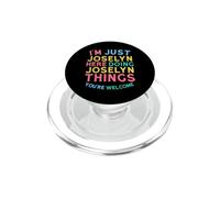 Joselyn Here Doing Joselyn Things Nome divertente Joselyn PopSockets PopGrip per MagSafe
