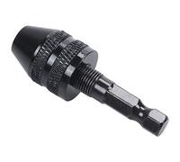 Josenidny 0,3-3,6 mm chiave trapano mandrino cacciavite avvitatore adattatore 1/4" trapano nero