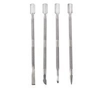 Josenidny 1 set di 4 pezzi spingitore cuticola strumento di supressione per lucidatura UV Manicure tagliacuticole (4 pezzi, )