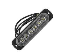 Josenidny 12V - 24 V 6 Luce LED Emergenza Flash Veicolo Auto Avvertimento Stroboscopico Lampeggiante