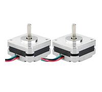 Josenidny 2 pezzi 17Hs08-1004S 4 cavi Nema 17 Motore 20 mm 1A 13Ncm (18.4Oz.In) 42 Motore Nema17 per stampante 3D fai da te