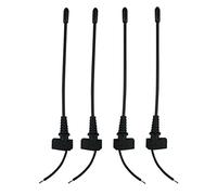 Josenidny 4 pezzi antenna microfono adatto per EW100G2/100G3 microfono fili Bodypack riparazione parte microfono sostituzione